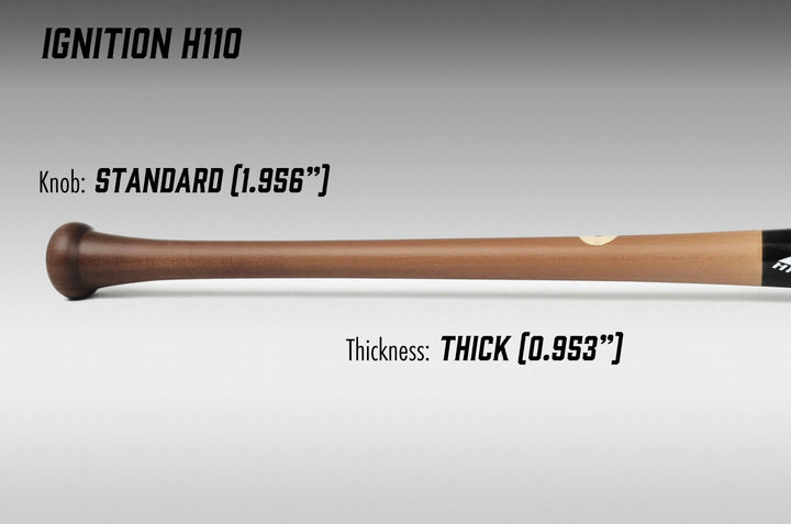 Spark Ignition H110 Maple Wood Bat